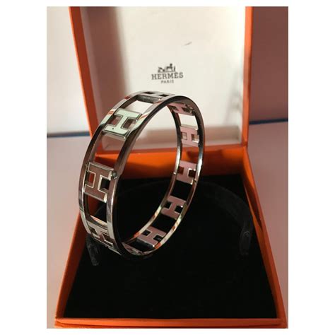 bracelet Hermes argent vintage